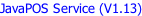 JavaPOS Service (V1.13)