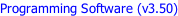 Programming Software (v3.50)
