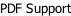 PDF Support